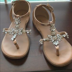 Bling sandals size 8 wide